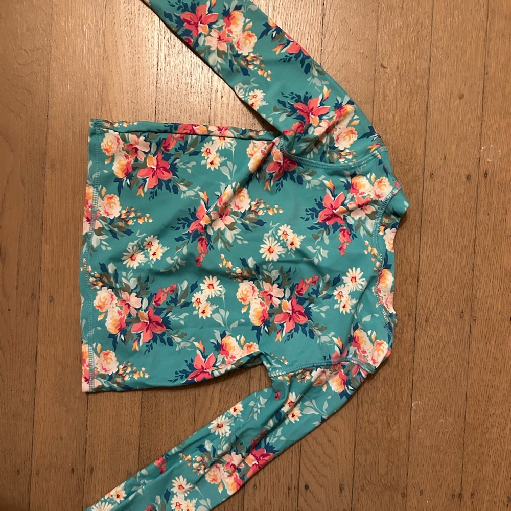Floral Long Sleeve Rashguard - Picture 2 of 3